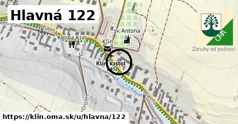 Hlavná 122, Klin