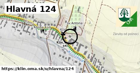 Hlavná 124, Klin