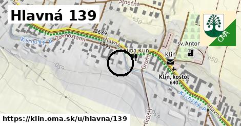 Hlavná 139, Klin