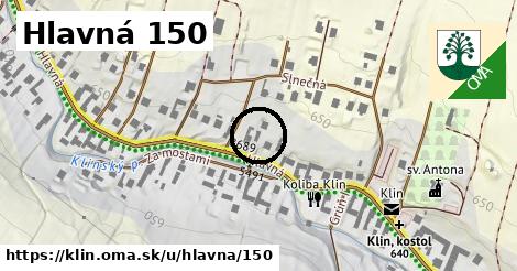 Hlavná 150, Klin