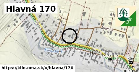 Hlavná 170, Klin