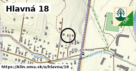 Hlavná 18, Klin