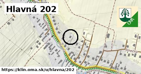 Hlavná 202, Klin