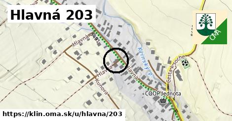 Hlavná 203, Klin