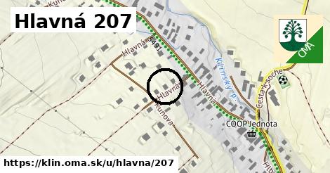 Hlavná 207, Klin