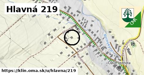 Hlavná 219, Klin