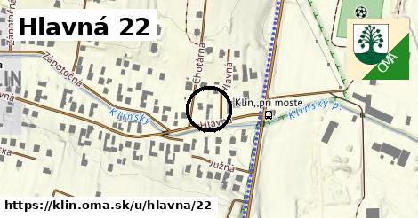 Hlavná 22, Klin