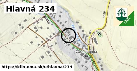 Hlavná 234, Klin