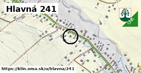 Hlavná 241, Klin