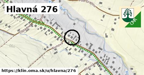 Hlavná 276, Klin