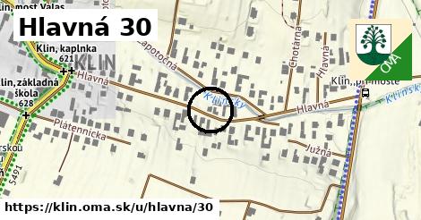 Hlavná 30, Klin
