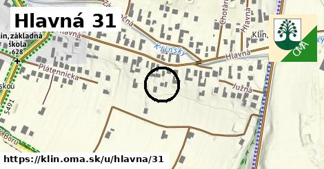Hlavná 31, Klin