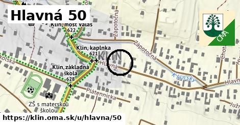 Hlavná 50, Klin