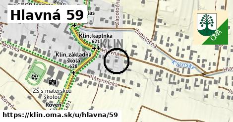 Hlavná 59, Klin