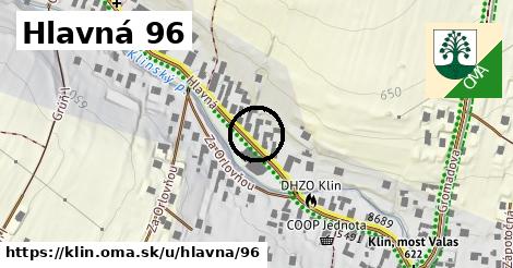 Hlavná 96, Klin