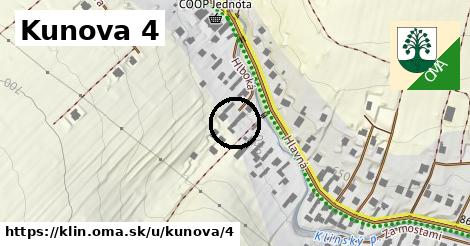 Kunova 4, Klin