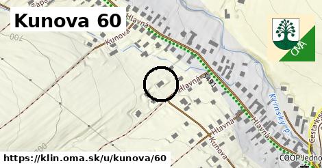 Kunova 60, Klin