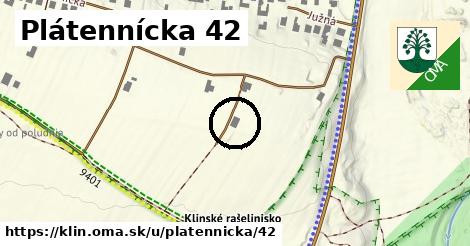 Plátennícka 42, Klin