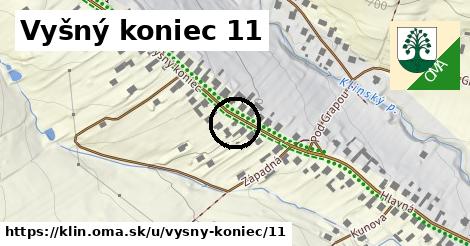 Vyšný koniec 11, Klin