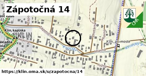 Zápotočná 14, Klin