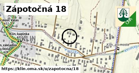 Zápotočná 18, Klin