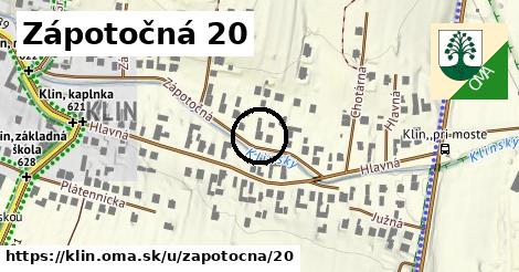 Zápotočná 20, Klin