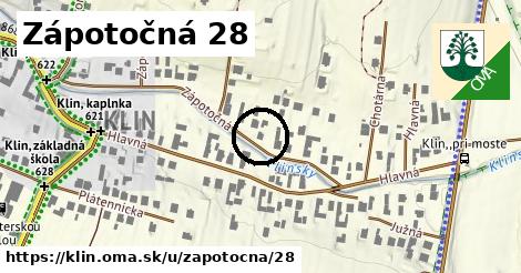 Zápotočná 28, Klin