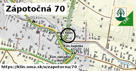 Zápotočná 70, Klin