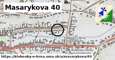 Masarykova 40, Klobouky u Brna