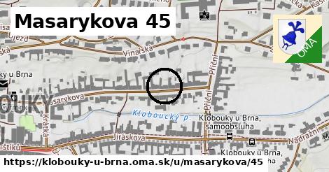 Masarykova 45, Klobouky u Brna