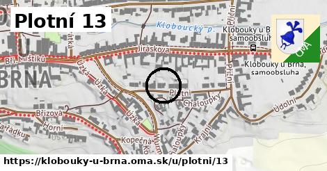 Plotní 13, Klobouky u Brna