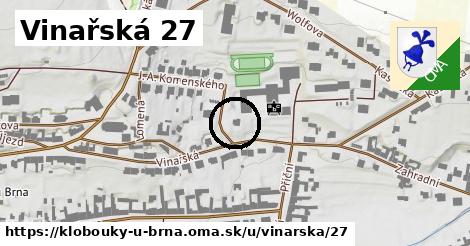 Vinařská 27, Klobouky u Brna