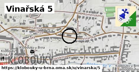 Vinařská 5, Klobouky u Brna