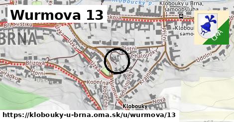 Wurmova 13, Klobouky u Brna