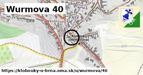 Wurmova 40, Klobouky u Brna