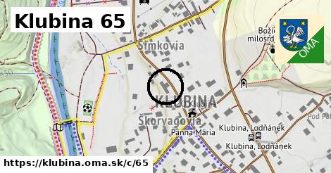 Klubina <span class="supisne">65</span>