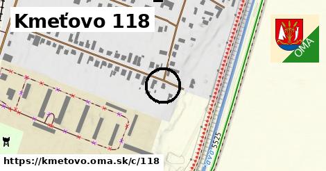 Kmeťovo <span class="supisne">118</span>