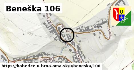 Beneška 106, Kobeřice u Brna