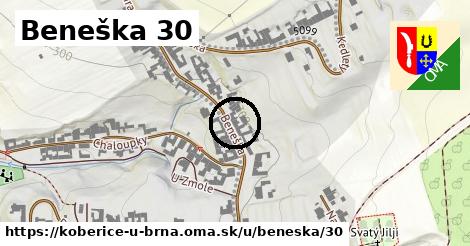 Beneška 30, Kobeřice u Brna