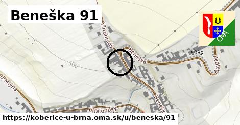 Beneška 91, Kobeřice u Brna