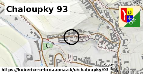Chaloupky 93, Kobeřice u Brna