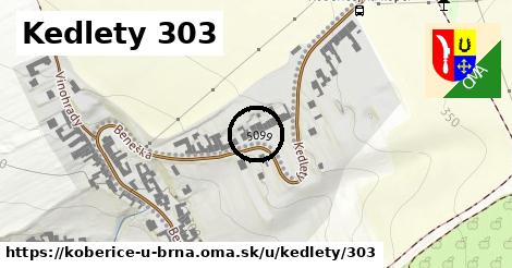 Kedlety 303, Kobeřice u Brna