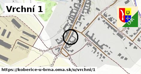 Vrchní 1, Kobeřice u Brna