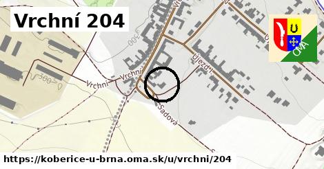 Vrchní 204, Kobeřice u Brna