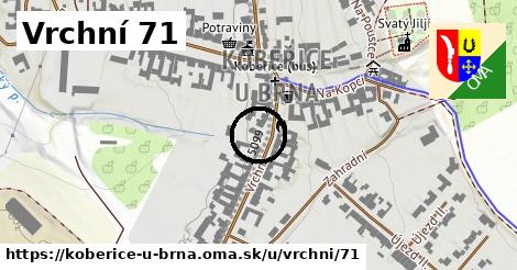Vrchní 71, Kobeřice u Brna
