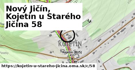 Nový Jičín, Kojetín u Starého Jičína <span class="supisne">58</span>