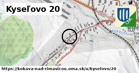 Kyseľovo 20, Kokava nad Rimavicou