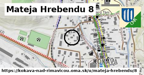 Mateja Hrebendu 8, Kokava nad Rimavicou