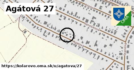 Agátová 27, Kolárovo