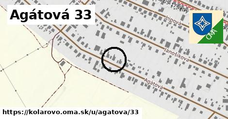 Agátová 33, Kolárovo